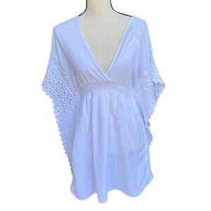 Seaspice Resort Wear Women’s Swim Cover Up Medium 100% Peruvian Cotton
